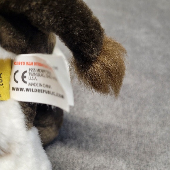 Wild Republic Okapi Plush Toy 2010 Brown White Stuffed Animal K & M Pellets - Picture 4 of 11